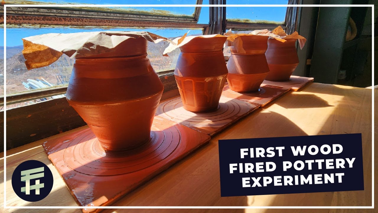 First Firing of our DIY Wood Fire Rocket Kiln – Off-Grid & Budget-Friendly Pottery!