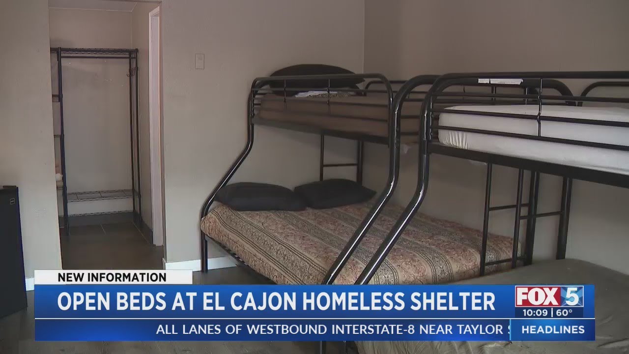Open Beds At El Cajon Homeless Shelter