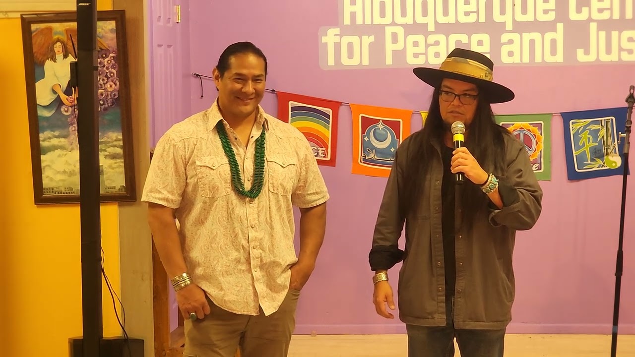 AN HISTORIC PERFORMANCE & TRIBUTE TO MAC SUAZO & XIT  - Ryan Begay and Loren Anthony ( Dark Wind)
