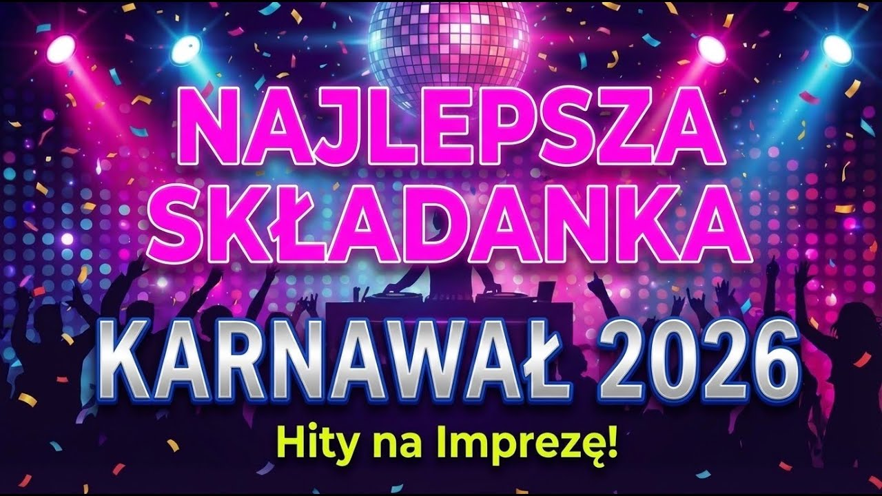 SKŁADANKA NA  KARNAWAŁ -  TAŃCZ I ŚPIEWAJ PRZEZ CAŁĄ NOC