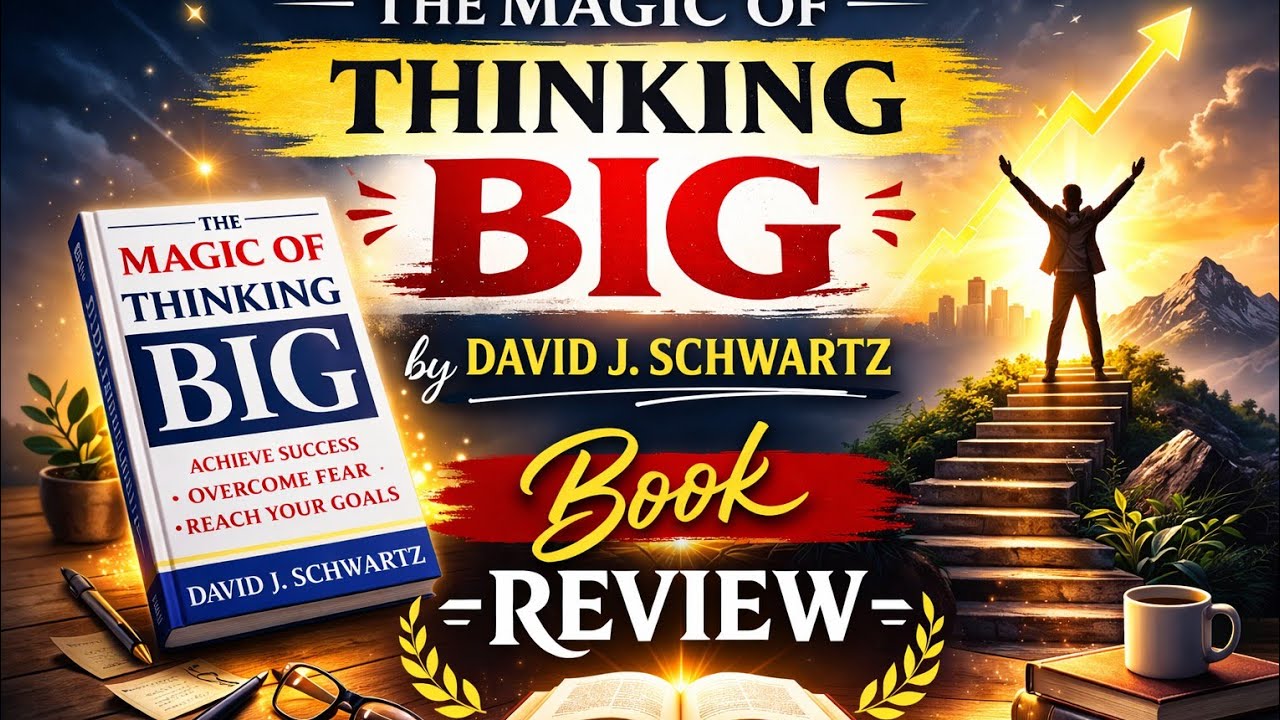 The Magic of Thinking Big #Book Review#ytshorts #bookbites 