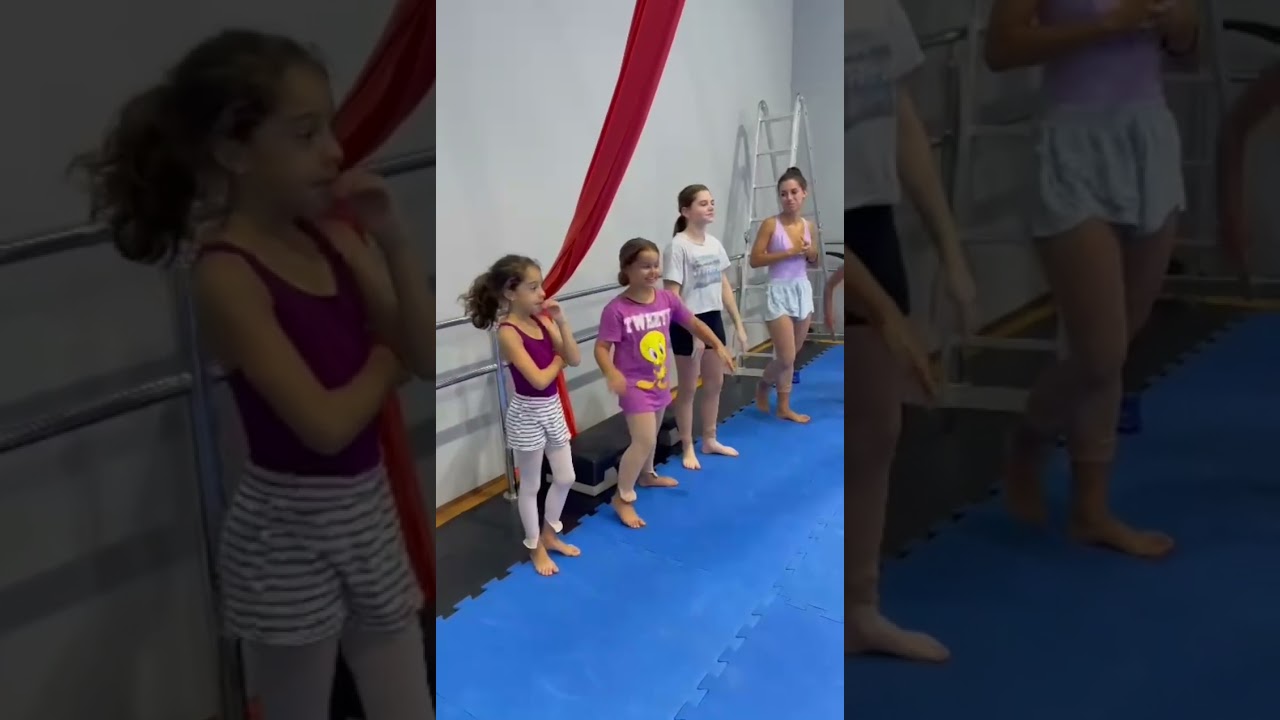 DESAFIO ACROBÁTICO - pequenas X grandes 😂