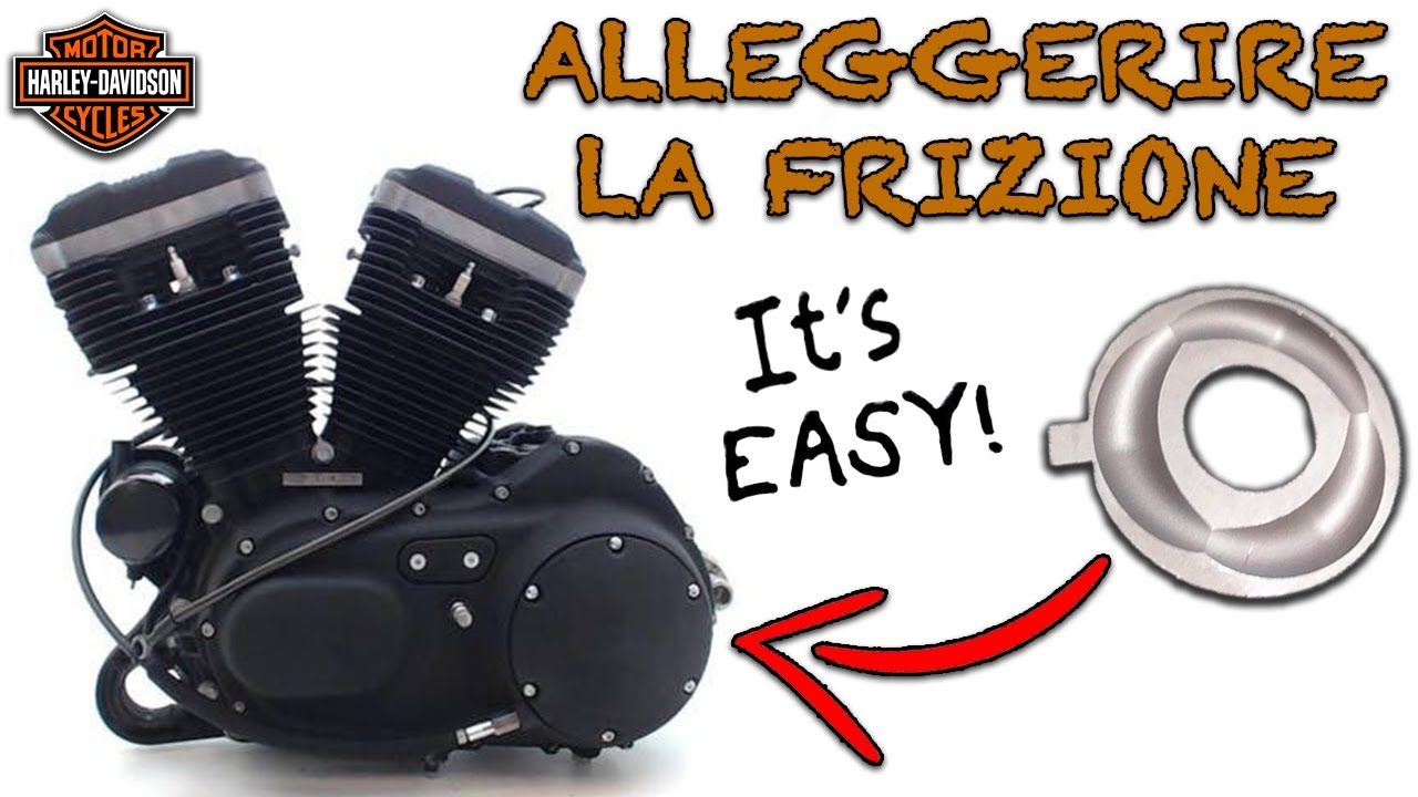 ALLEGGERIRE LA FRIZIONE...ECCO COME FARLO