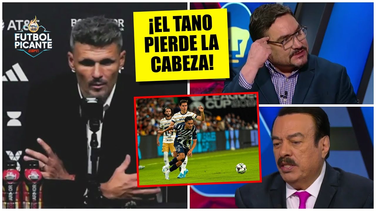 EL TANO ORTIZ ESTALLÓ CON LA PRENSA tras la ELIMINACIÓN de Monterrey en Leagues Cup | Futbol Picante