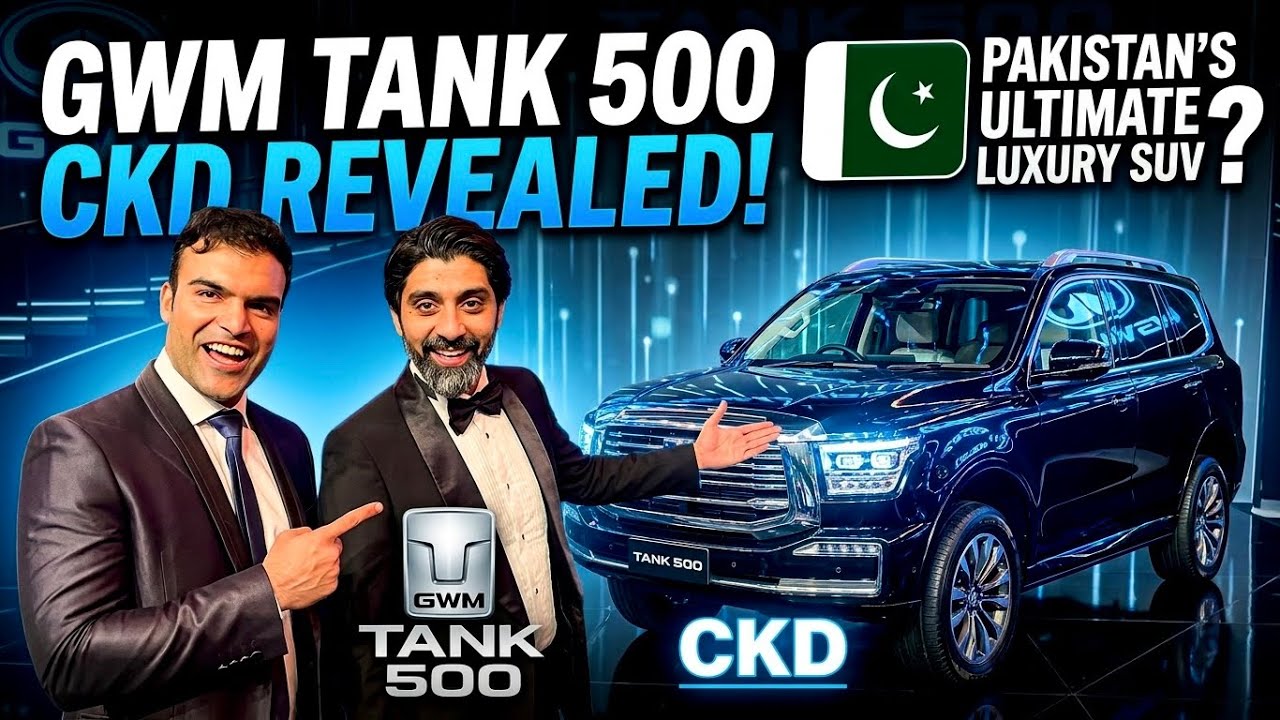 GWM Tank 500 CKD Revealed! 🇵🇰 | Pakistan&rsquo;s Ultimate Luxury SUV?
