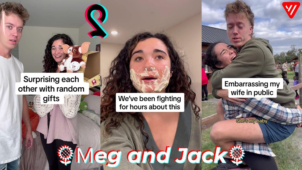 *1 HOUR* Meghan and Jack TikToks 2024 | Funny Meg and Jack TikTok Videos 2023-2024
