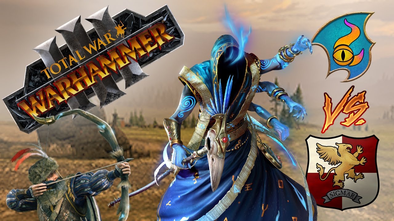 WILD Changeling Transformation! Tzeentch vs Empire - Total War Warhammer 3