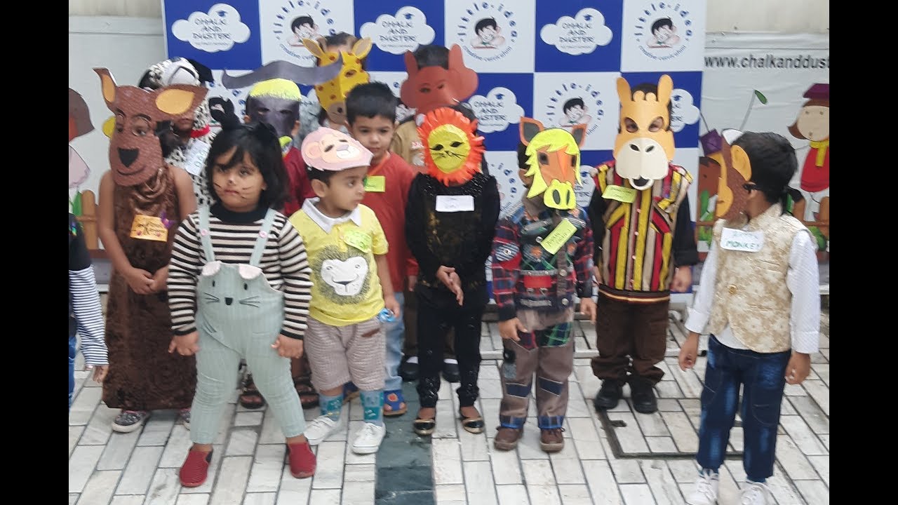 Animals Day Celebration in School | Chalk and Duster Pre School