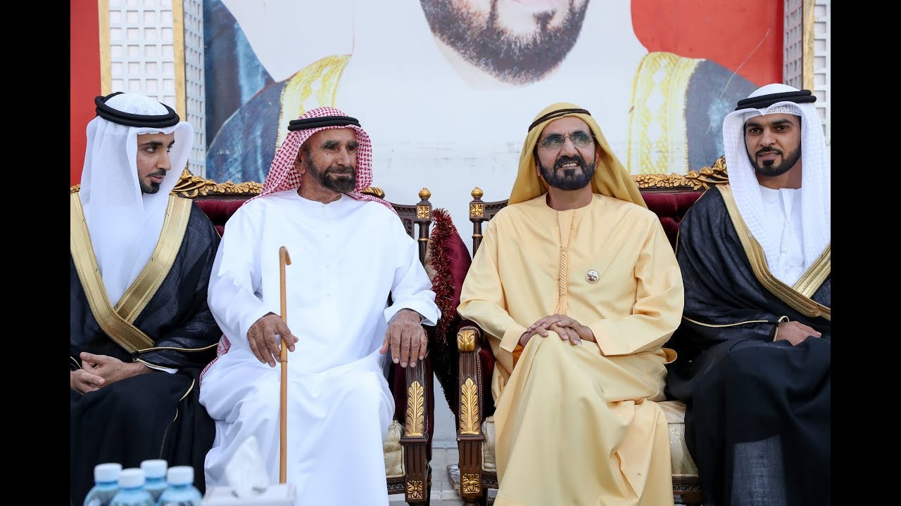 محمد بن راشد يحضر أفراح الفلاسي و الشامسي