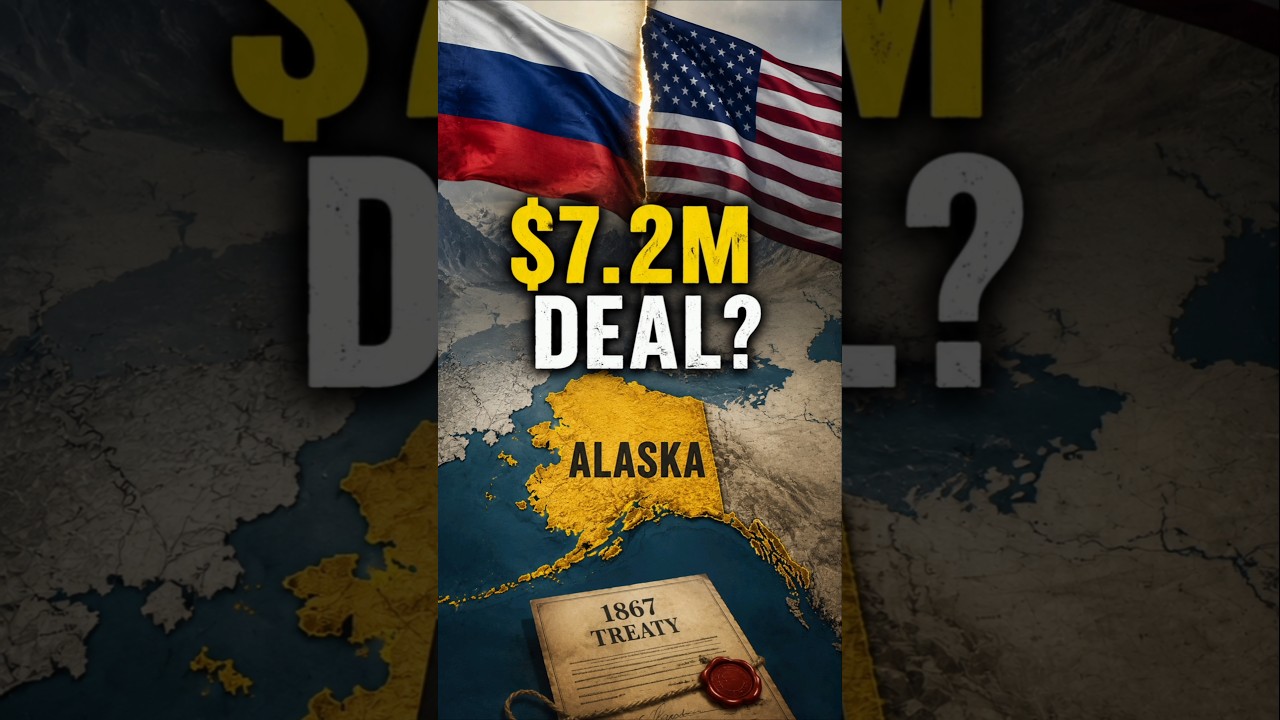 Why Did Russia Sell Alaska to America? 🤯 | The $7.2 Million Deal #shorts