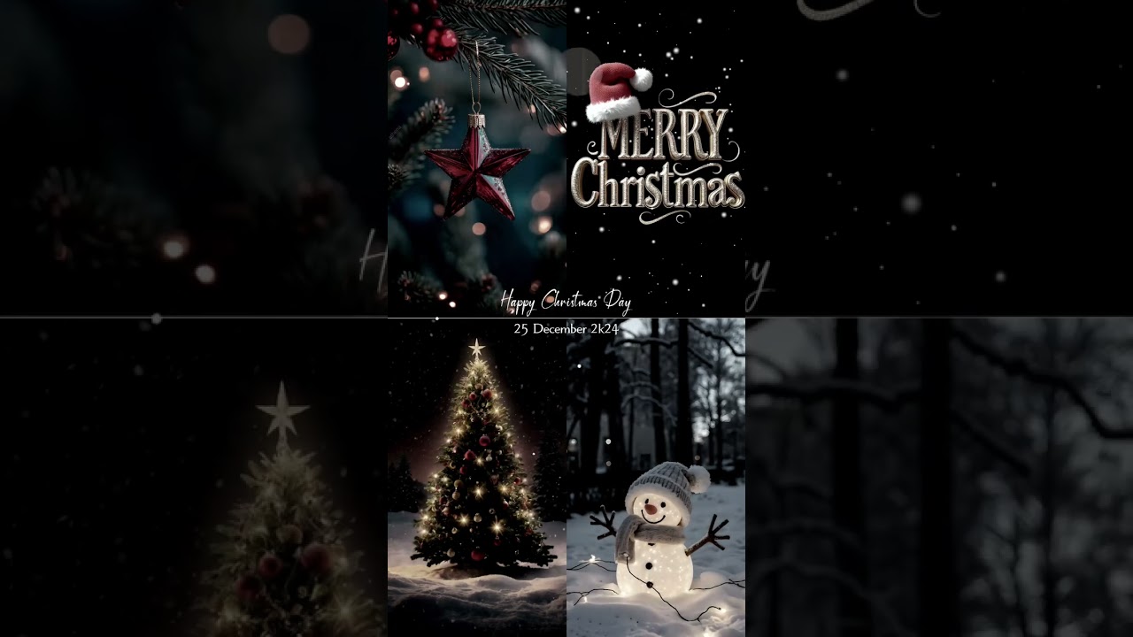 Christmas Whatsapp Status | Happy Christmas | Merry Christmas | Christmas status video 2024