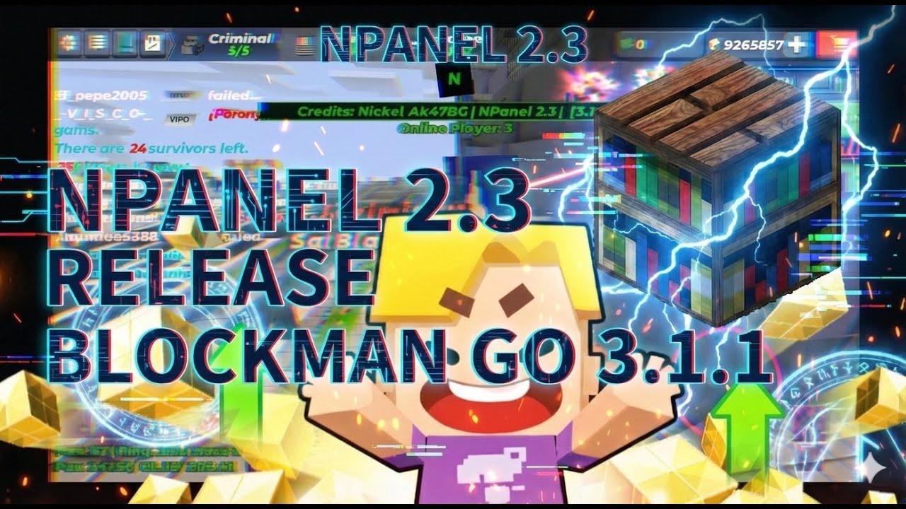NPanel 2.3 | Blockman Go 3.1.1