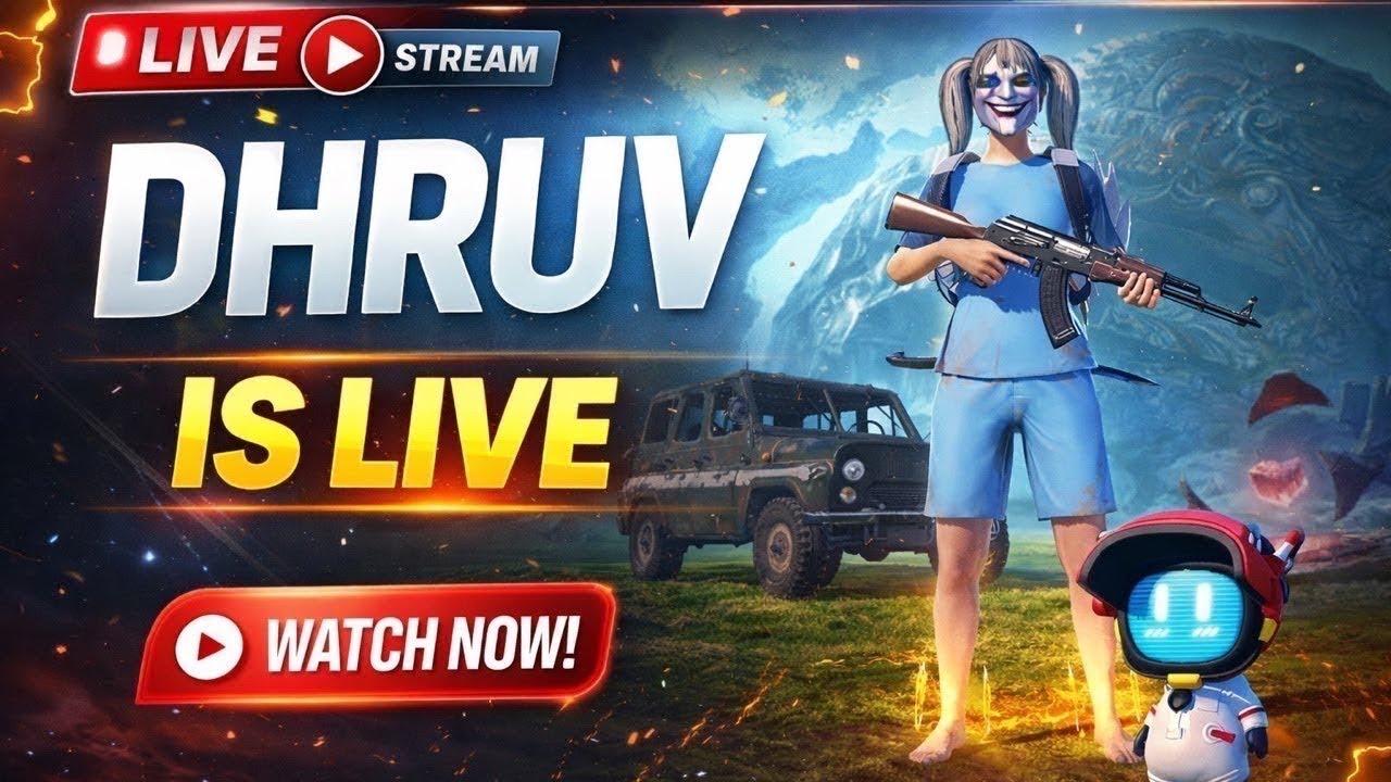 60 KILLS✅ ? 4.2 UPDATE BGMI LIVE | BGMI GAMEPLAY DHRUV IS LIVE🥶