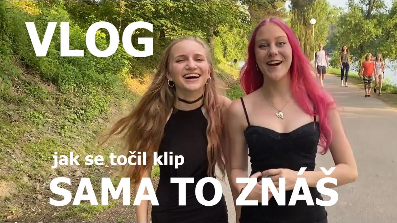 Adéla Zouharová & Annie Camel - VLOG z natáčení  klipu: Sama to znáš * kdo se málem utopil? *