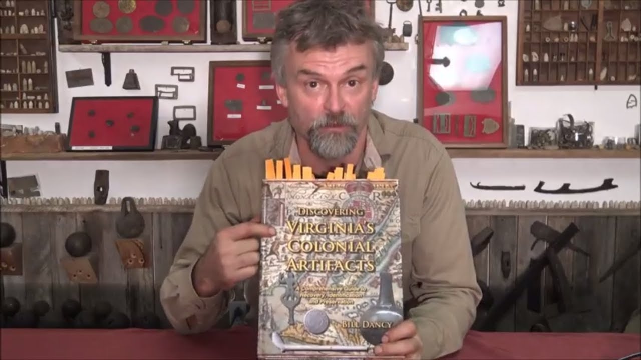 NEW BOOK: DISCOVERING VIRGINIA'S COLONIAL ARTIFACTS - METAL DETECTING RELICS