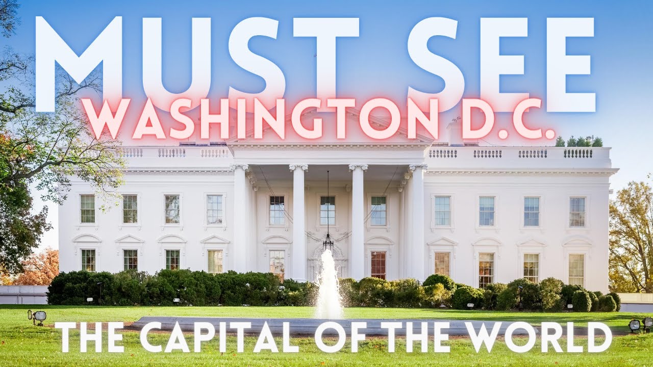 Visit Washington DC Travel Tour 4K