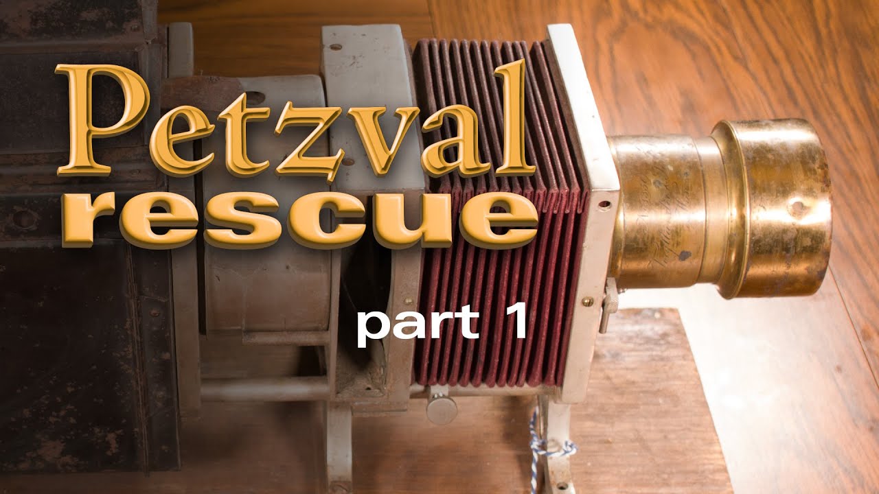 Rescuing an 1850 Voigtlander Petzval Lens - Part 1