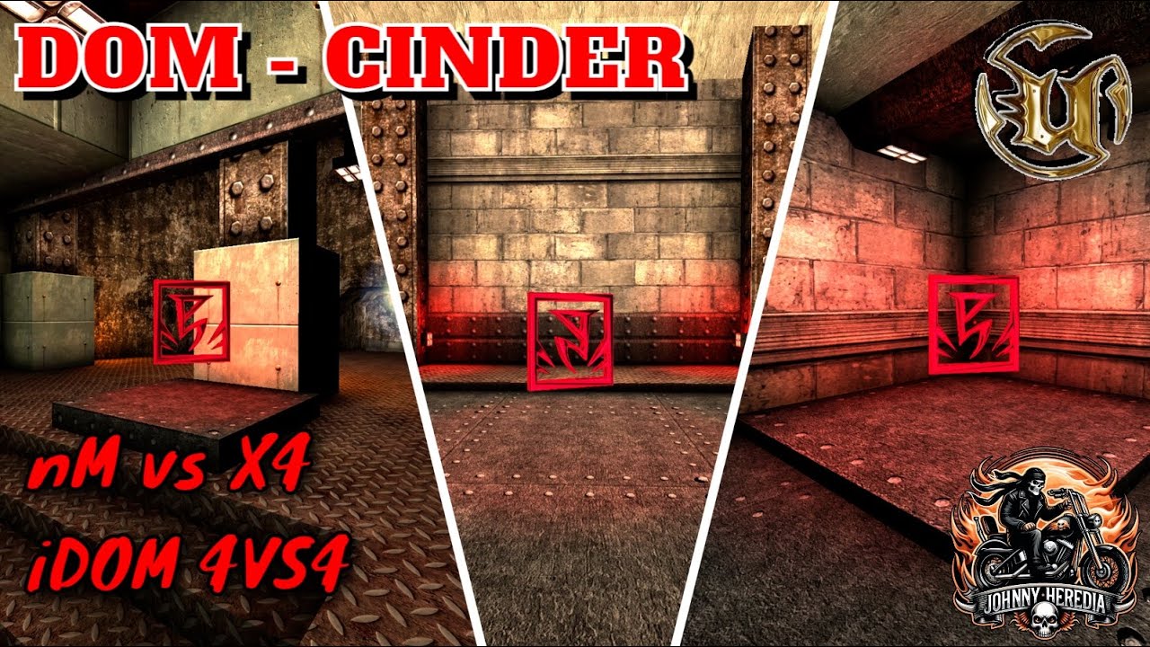 PARTIDO UNREAL TOURNAMENT 99 OLDSKOOL // NM VS X4 // iDOM 4VS4 // DOM - CINDER // 28.11.2011