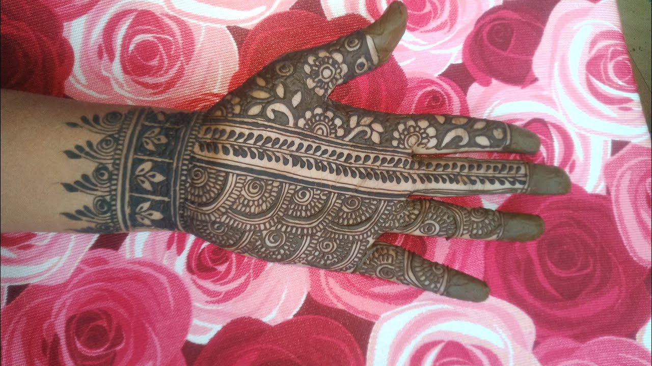 Easy and simple mehndi designs for beginners ✨♥️ #mehandidesigns #viralmehandi
