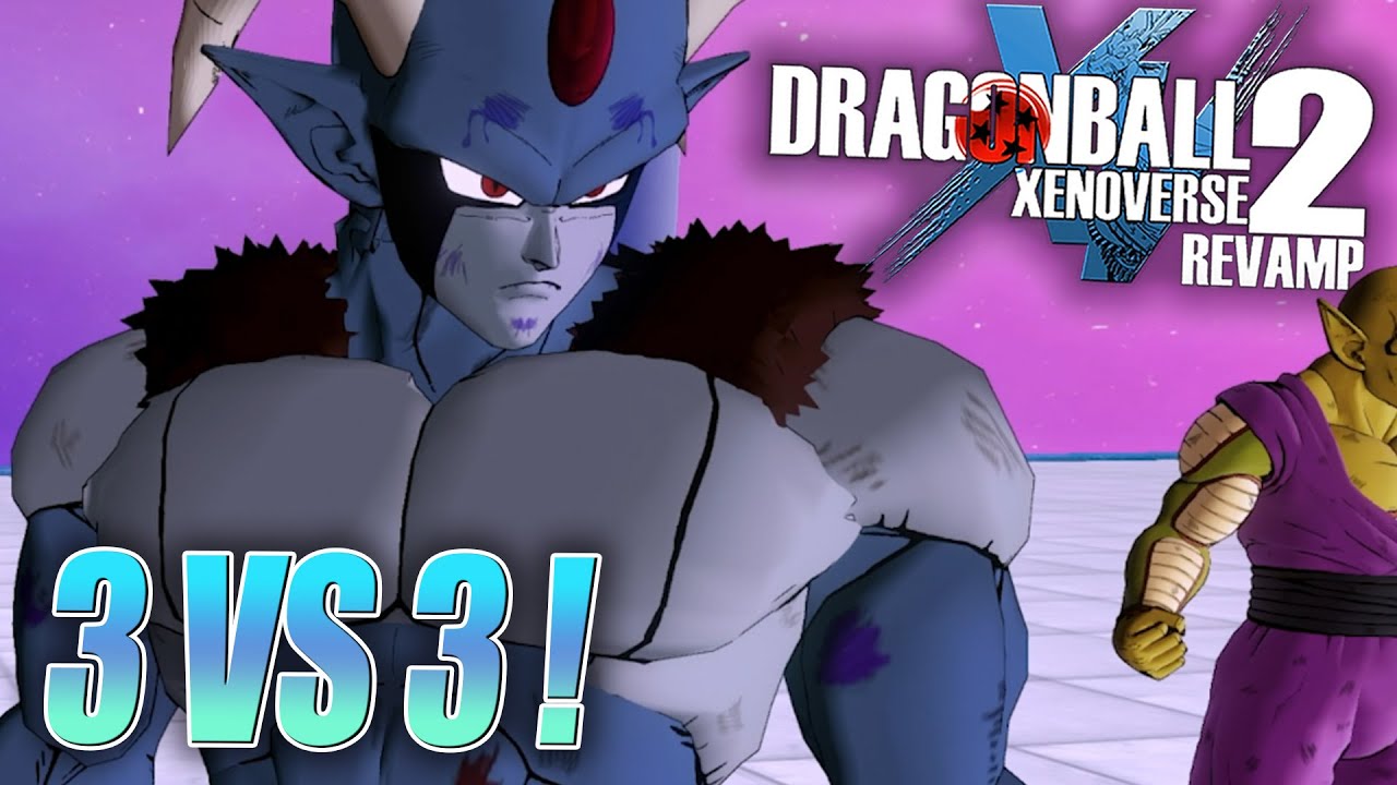 PVP EN 3 VS 3 SUR XENOVERSE 2 MODÉ ! (un Hater tape l'incruste)