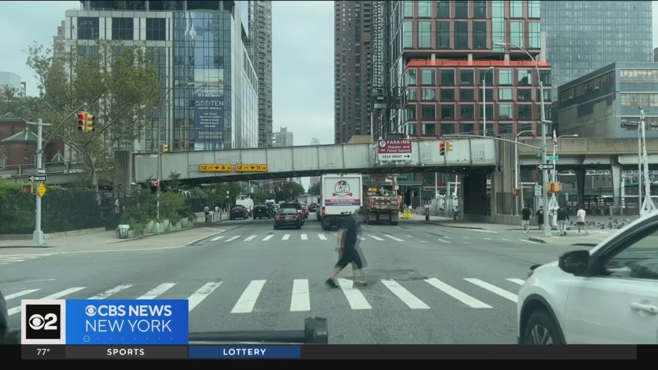 New bicycle lane being added to one of NYC's busiest avenues
