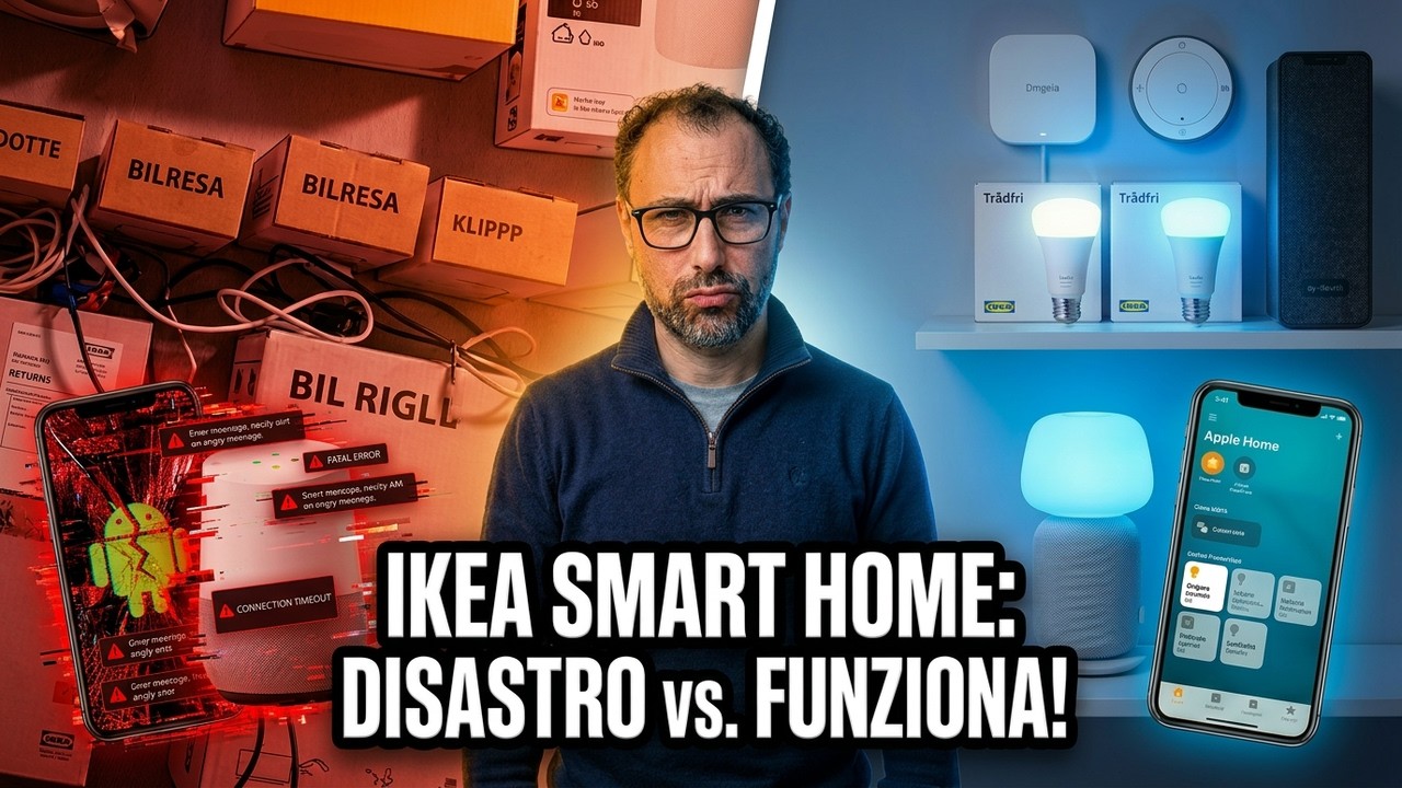 Recensione Ikea Smart Home: DISASTRO Android, bene iPhone...RESO TUTTO!