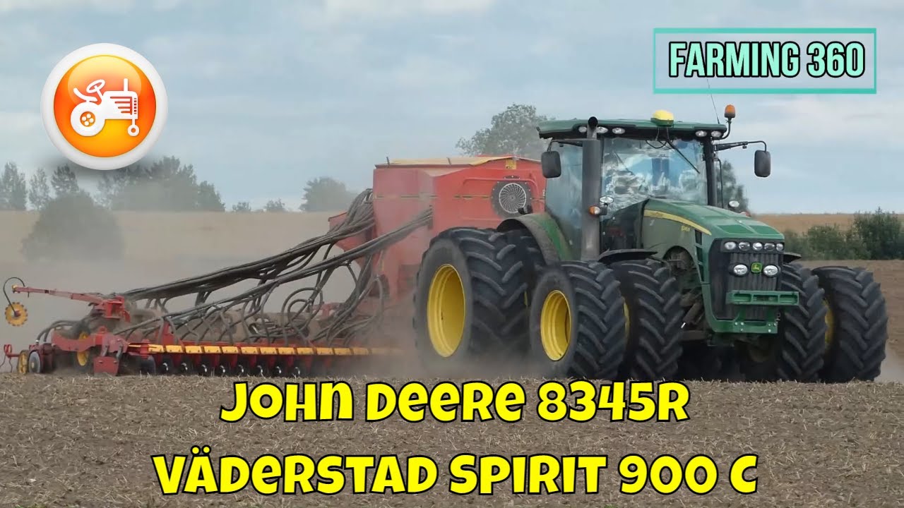 Seeding 2022 | John Deere 8345R & Väderstad Spirit 900 C seeder
