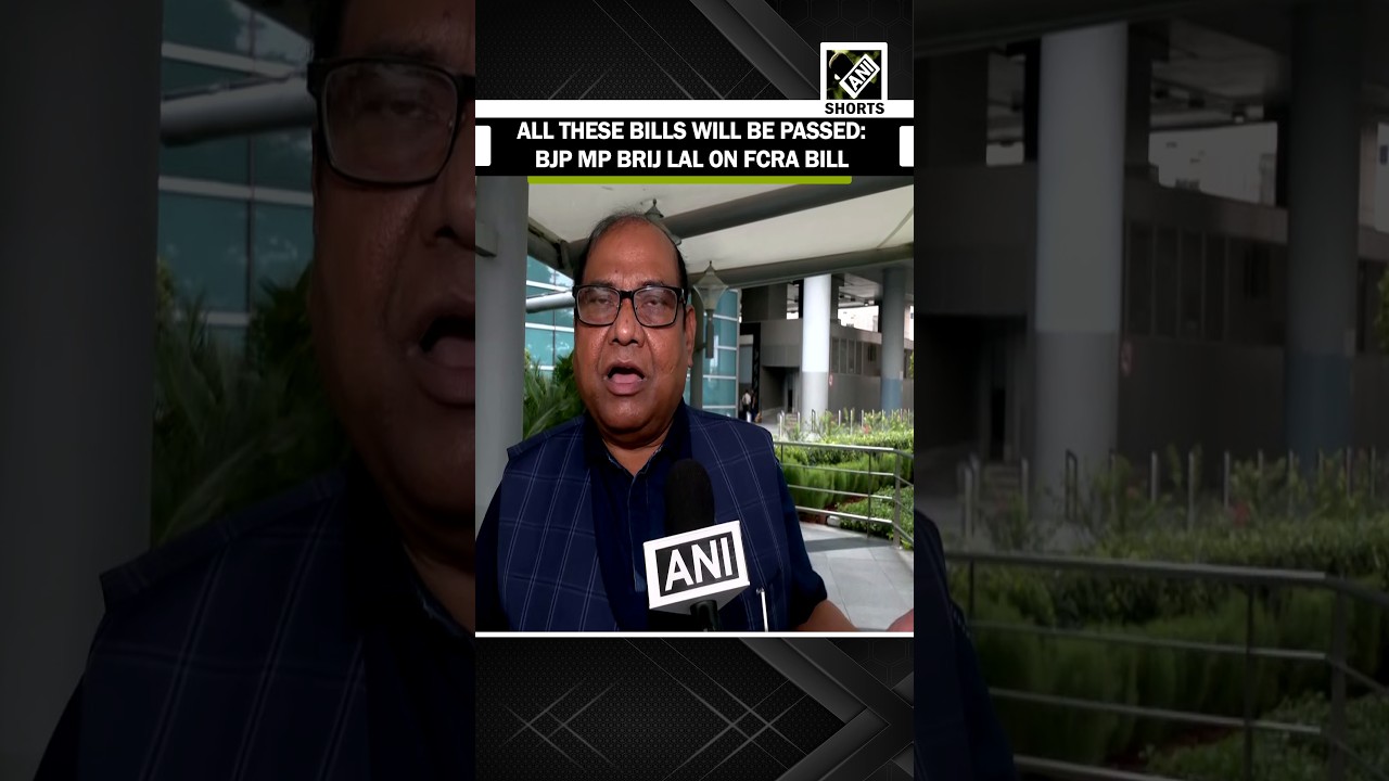 BJP MP Brij Lal exudes confidence FCRA Amendment Bill will pass in Parliament