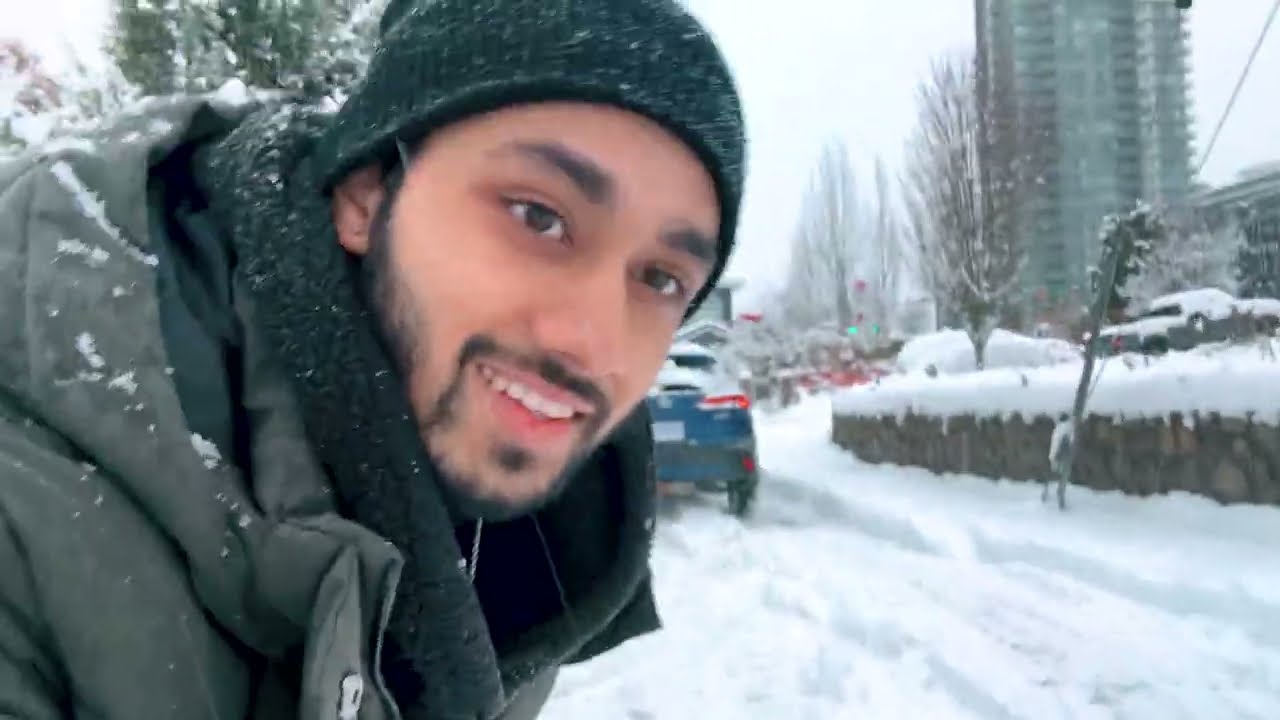 Can you drive without a snow tire in Vancouver Canada?🇨🇦| কানাডায় বরফের উপর ড্রাইবিং 🇧🇩