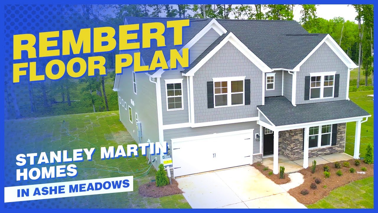 Rembert Floor Plan by Stanley Martin Homes in Ashe Meadows