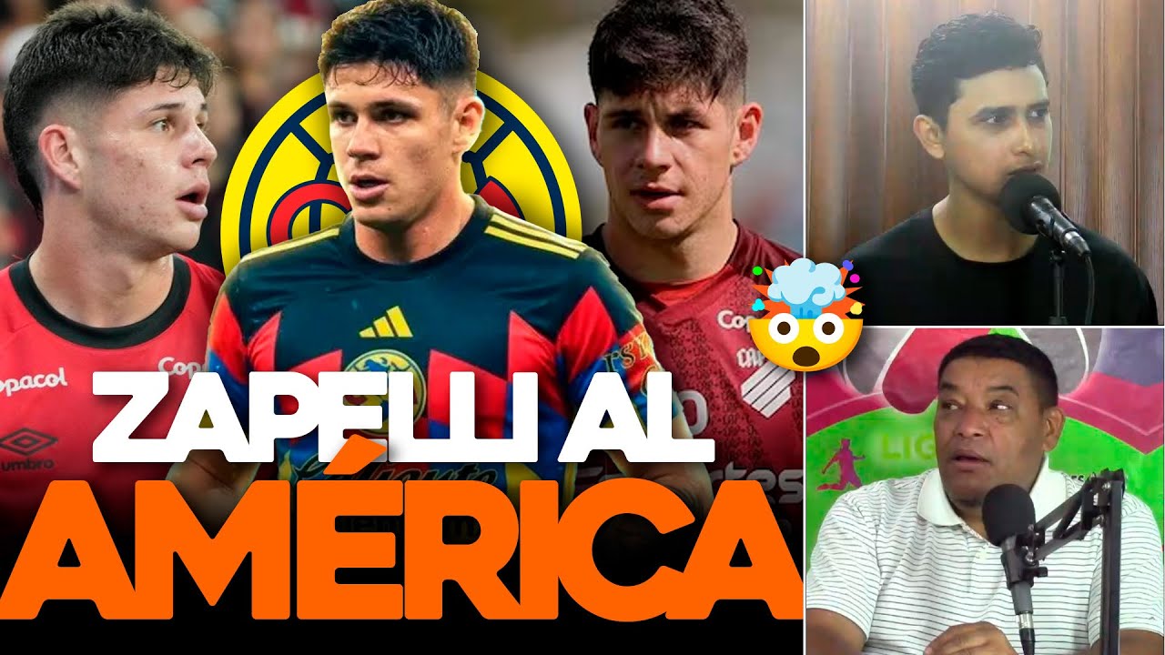 🦅💣 FICHAJE BOMBA EN COAPA: América apunta al TALENTO ARGENTINO Bruno Zapelli 🔥