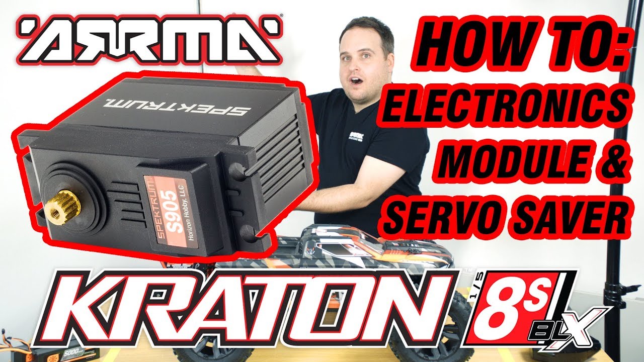ARRMA KRATON 8S // Официальное руководство: электронный модуль и функции Servo Saver