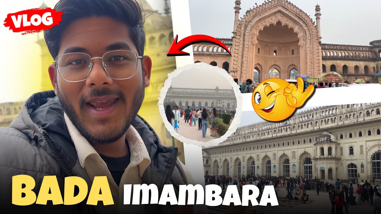 Sunday Bara Imambara Crowd 😧 | Sunday को इतना भीड़ होश उड़ गया 😱| #imambaralucknow #sundaylucknow 