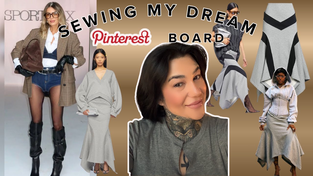 Sewing my Dream Pintrest Board | Making my outfit for the M.E.T Gala Exhibit