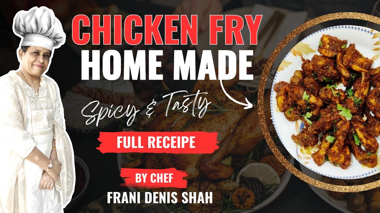 Simple Homemade Chicken Fry | Easy Recipe by My Wife Frani 🍗 |Adonai Denis Shah Vlogs