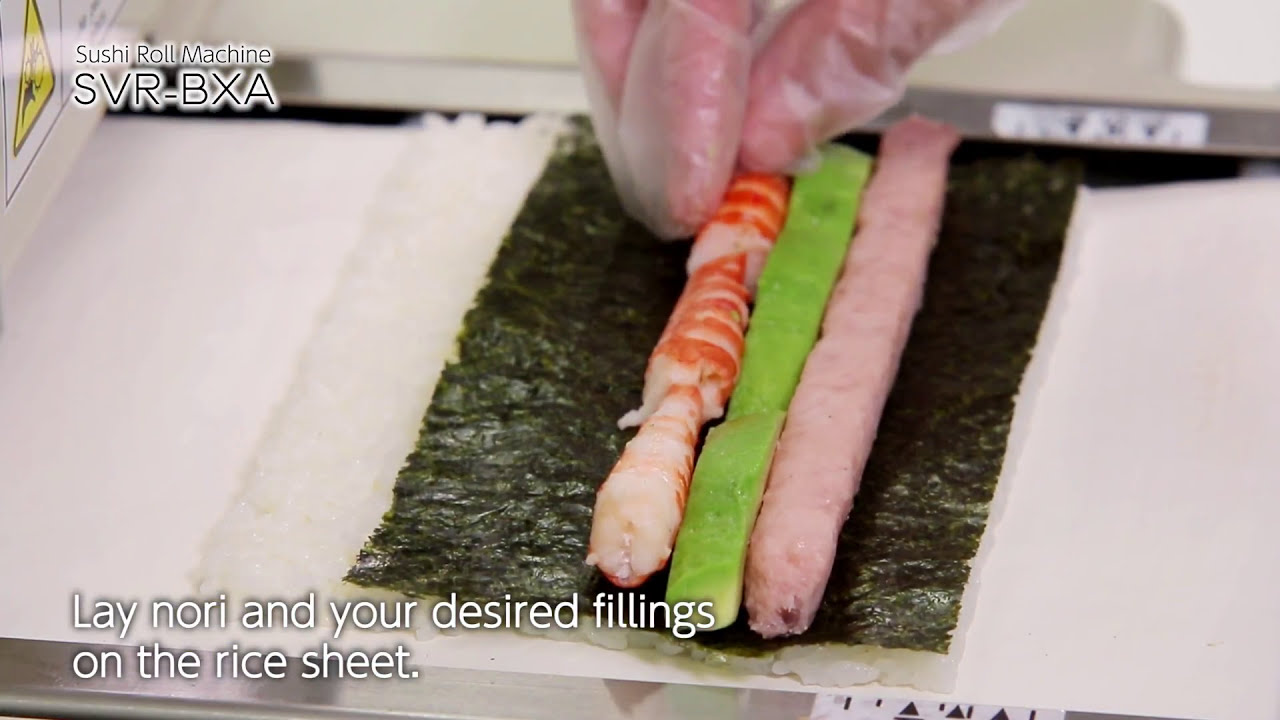 Sushi Robot - SUZUMO SVR-BXA Roll Sushi Machine