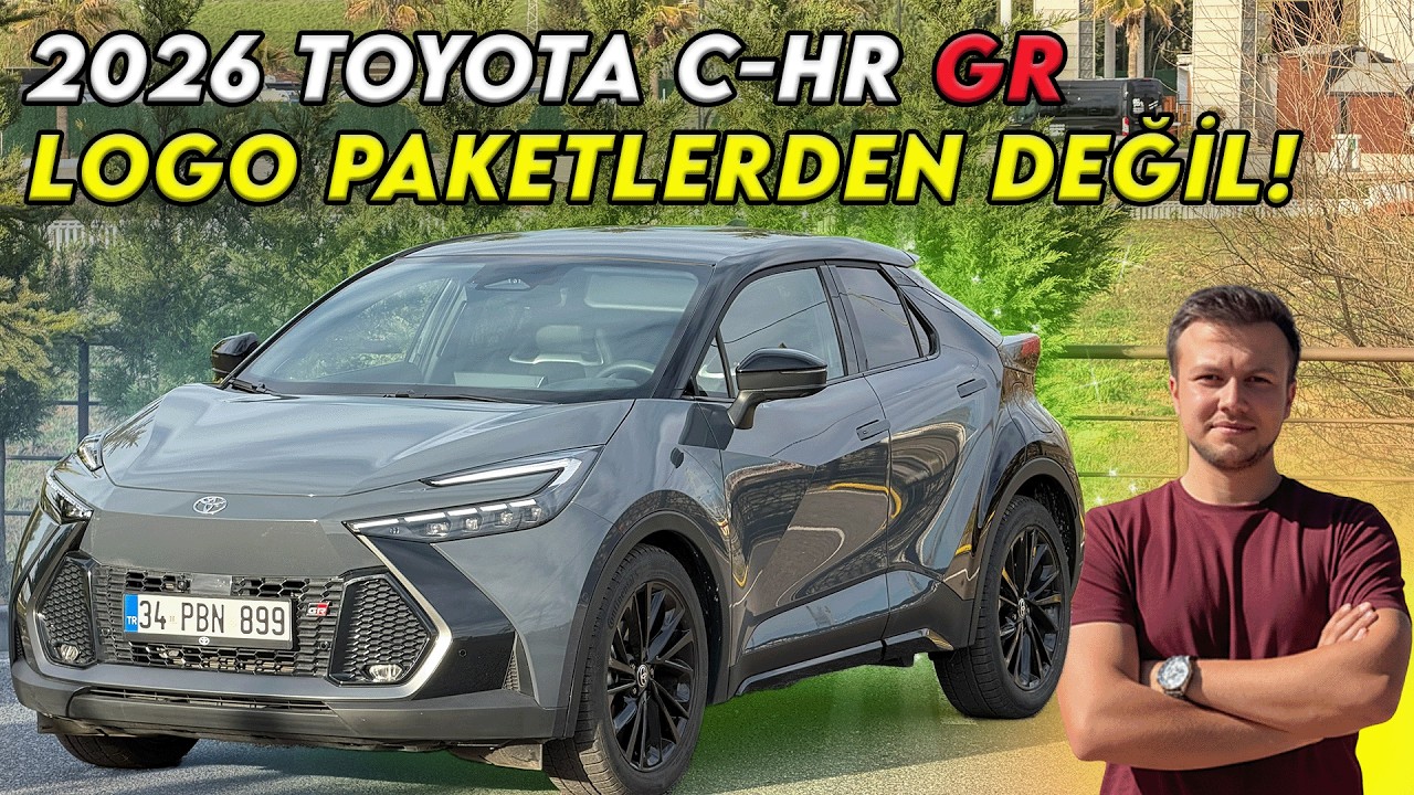 TOYOTA CH-R GR SADECE PAKET İSMİ DEĞİL,GERÇEK  İYİLEŞTİRMELERLE GELMİŞ!
