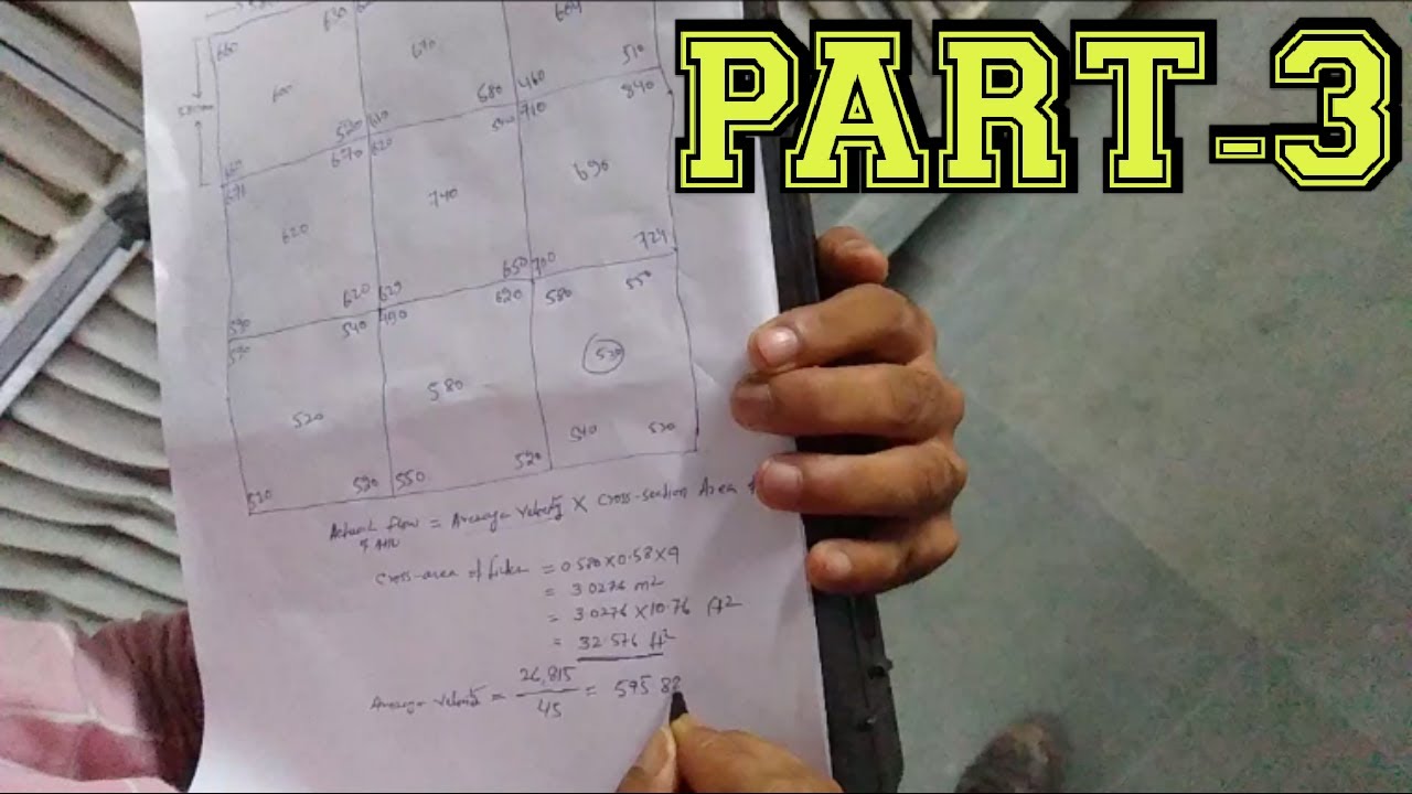How to Calculate CFM of AHU | Step-by-Step Calculation | PART-3