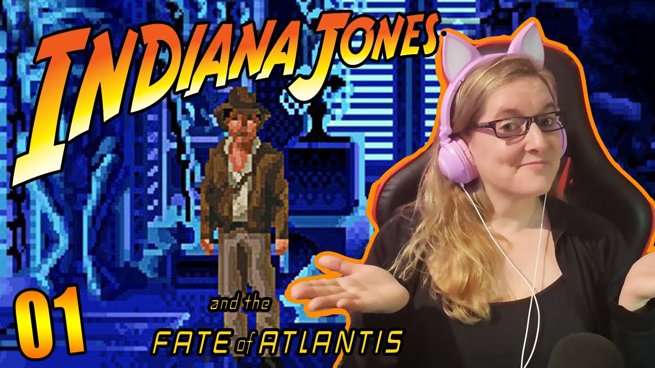 INDIANA JONES AND THE FATE OF ATLANTIS - Folge 1 ~ Durch die Hintertür - German LetsPlay