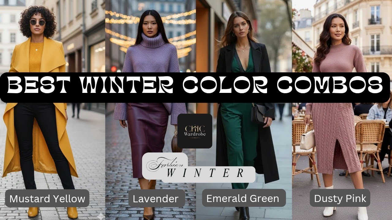 Top Winter Color Combos That Always Look Stylish ❄️ #shorts #viral 