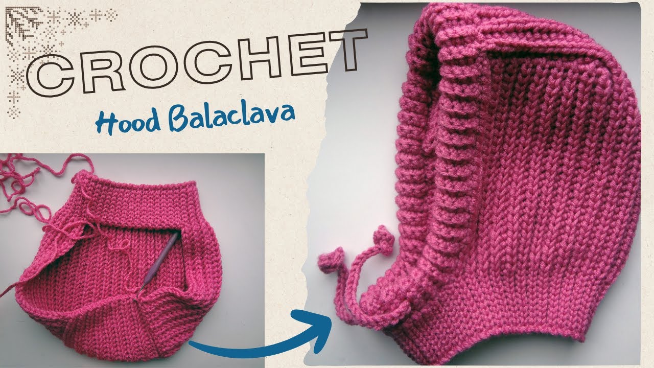 How to Crochet a Bulky Hood | Beginner-Friendly Balaclava with Ties | Free Crochet Pattern Tutorial