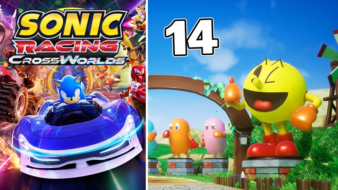 Sonic Racing: CrossWorlds 🦔🏎️ Auf ins Pac-Man Labyrinth! | Part 14