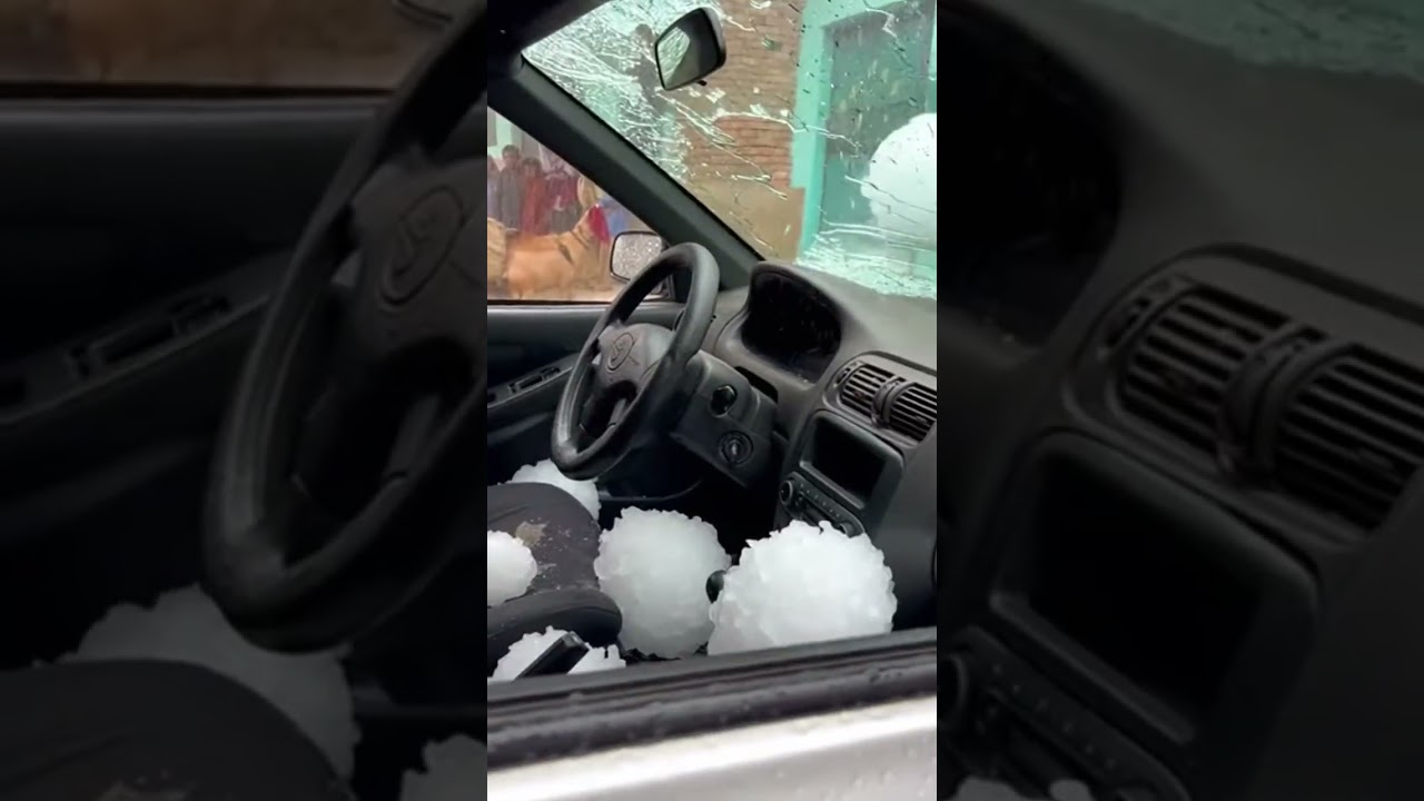Terrifying Hailstorm Breaks Car Windows | part 3Unbelievable Extreme Weather