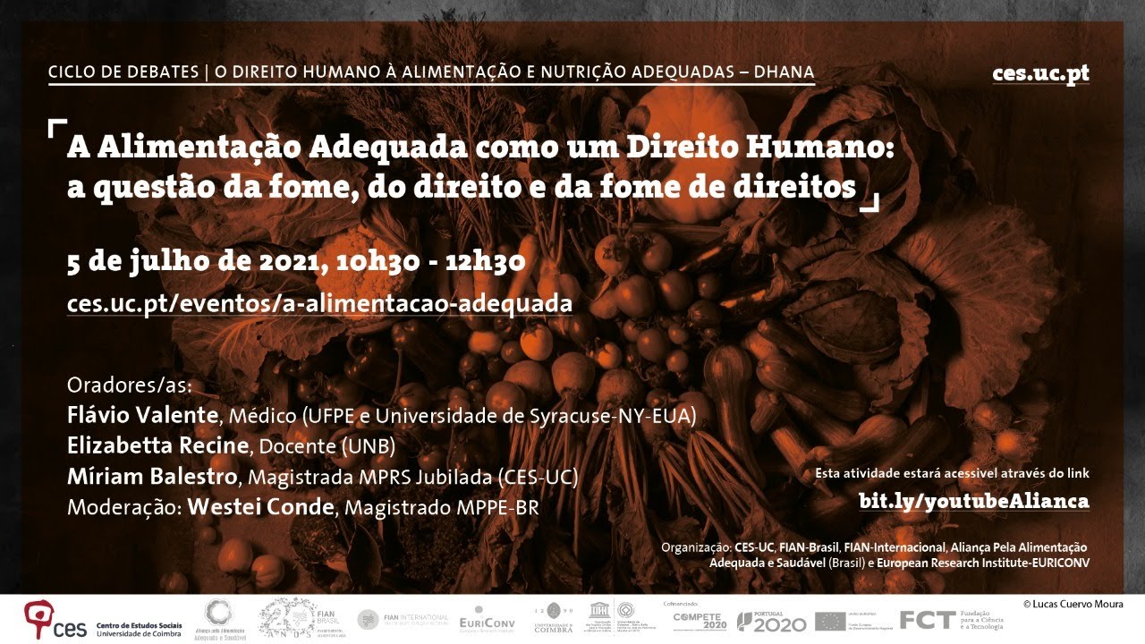 A Alimentação Adequada como um Direito Humano: a questão da  fome, do direito e da fome de direitos