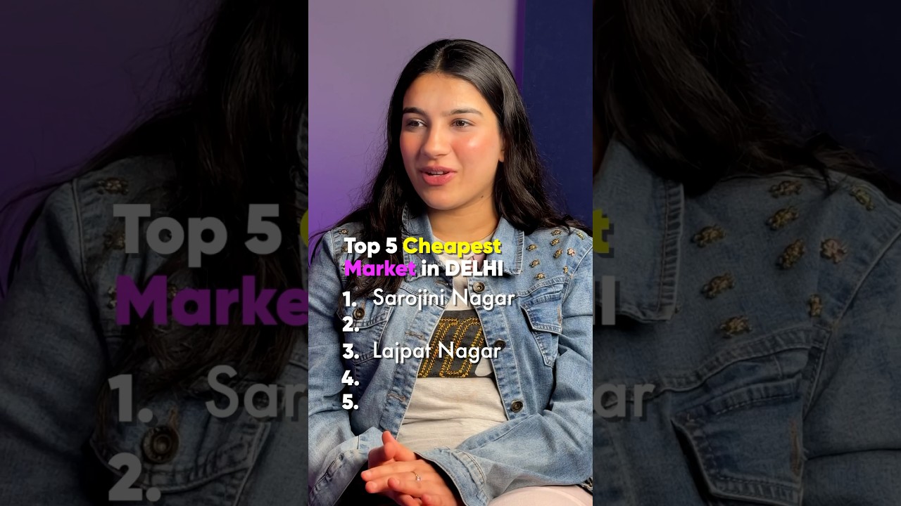 Top5 #Cheapest #Delhi Markets #gethypd #indianfashion #hypd