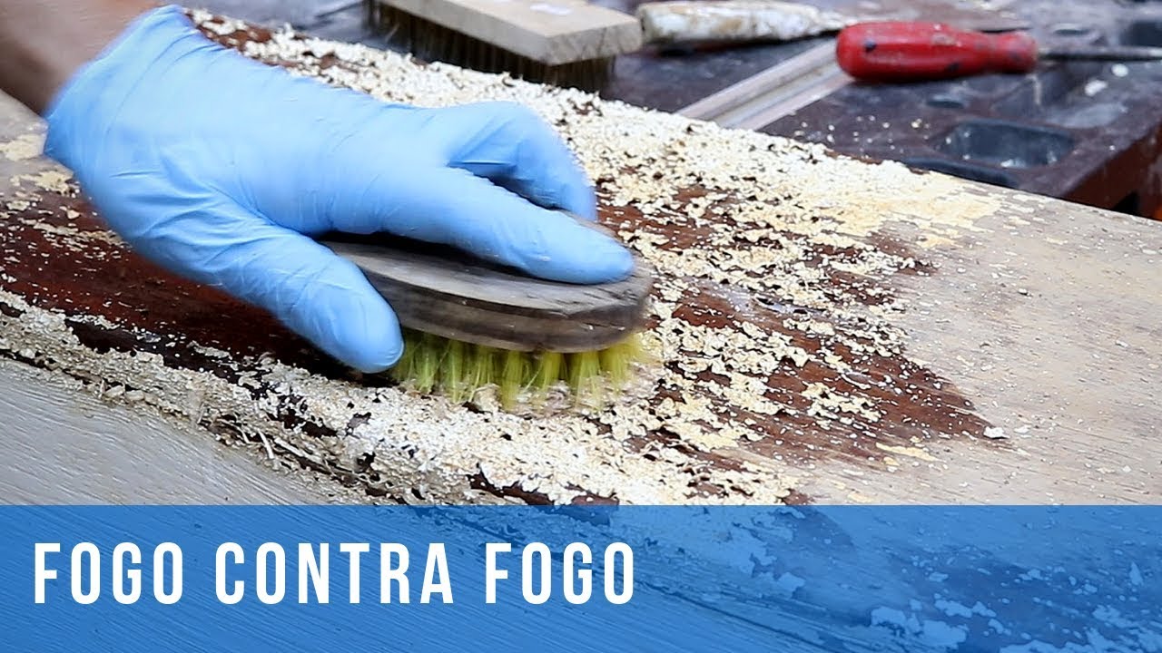Remoção rápida de tintas e vernizes