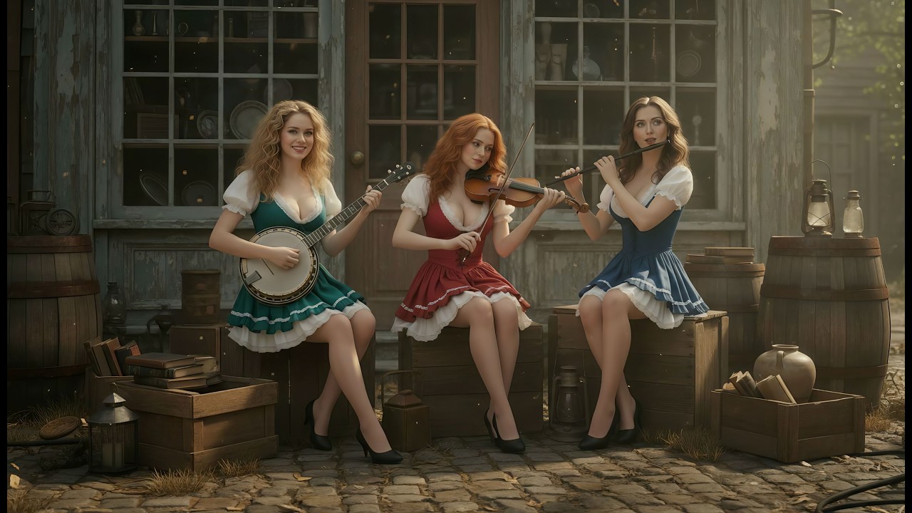 Golden Era Nostalgia | Vintage Bluegrass Instrumental with Traditional Banjo, Violin & Flute