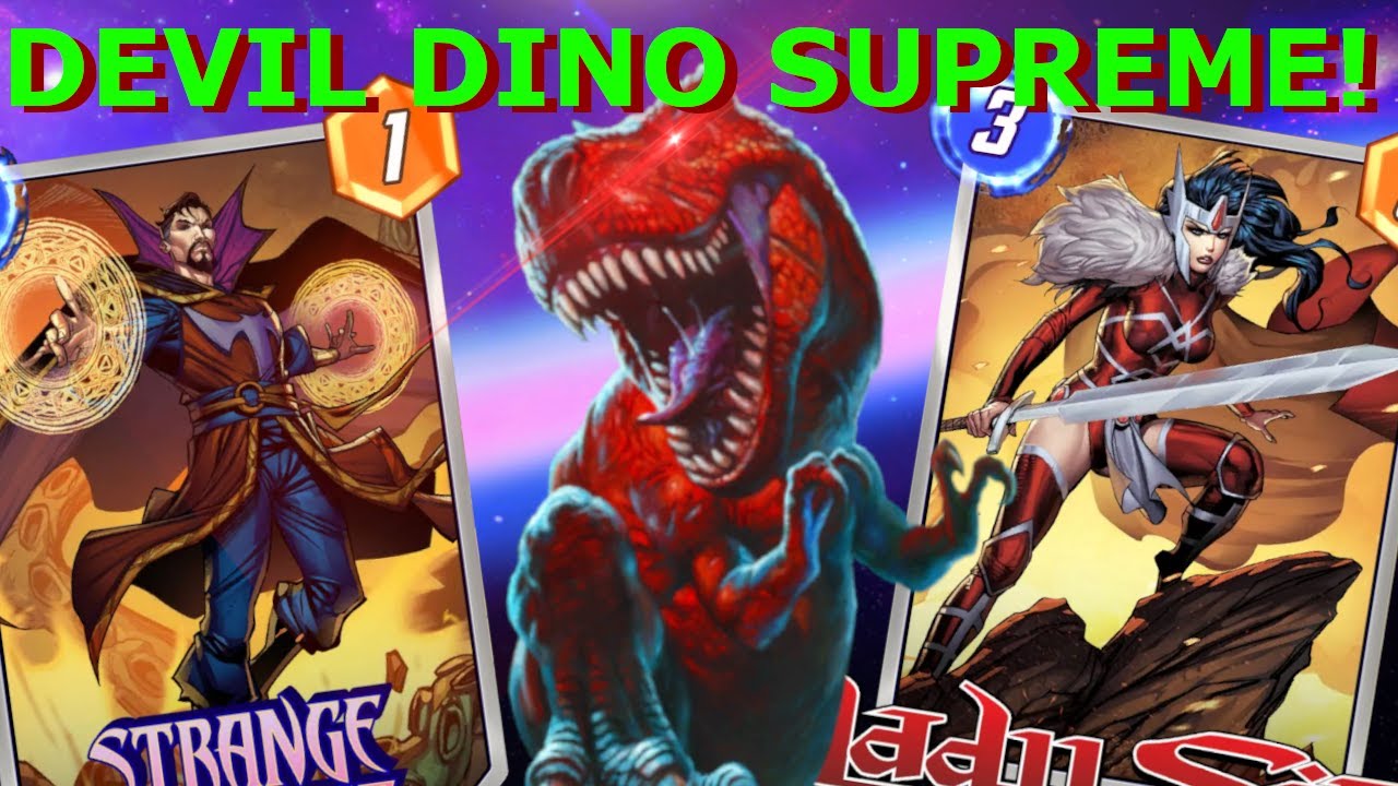 DEVIL DINO STILL SUPREME IN THIS DECK! || Marvel SNAP