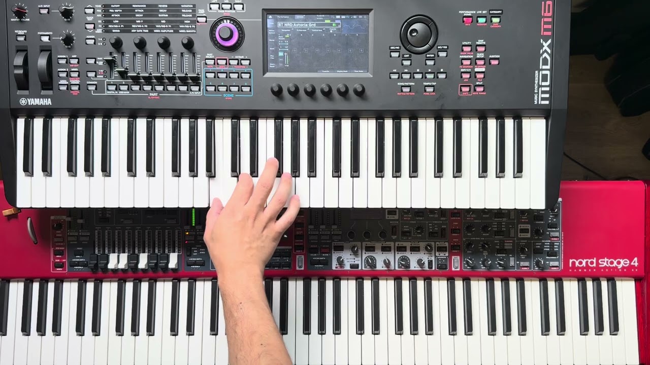 Novo Sample do Nord Astoria Grand para Yamaha MODX M e Montage M