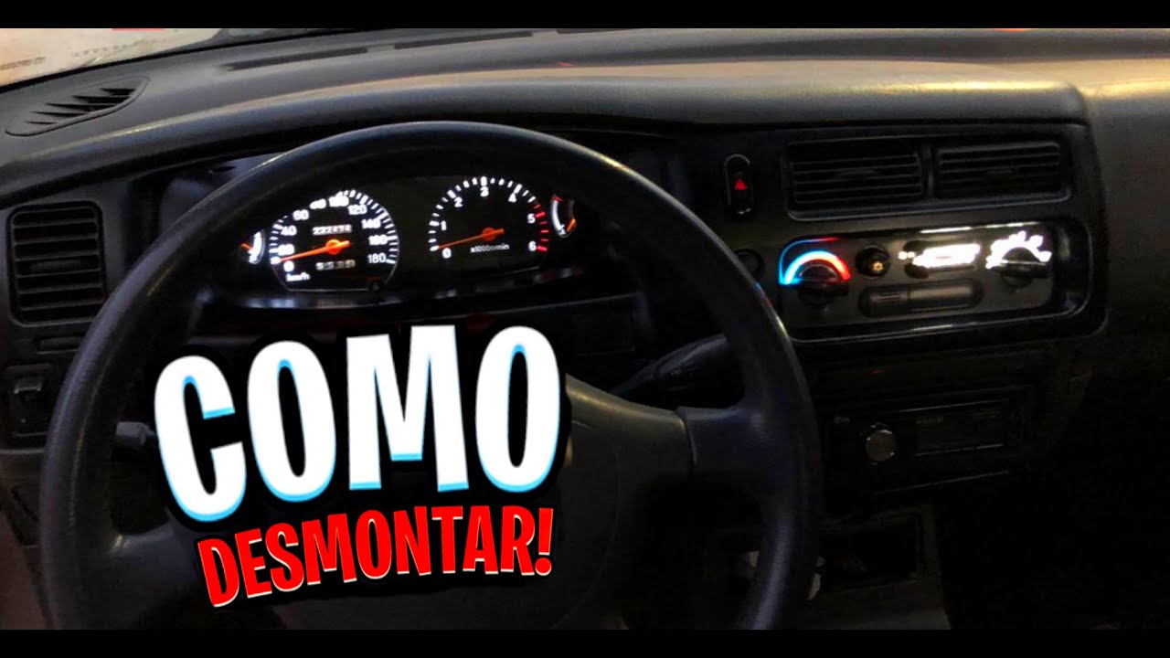 COMO DESMONTAR PAINEL DA L200 OU PAJERO